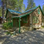 Exterior of the Vintage Dream Log Cabin