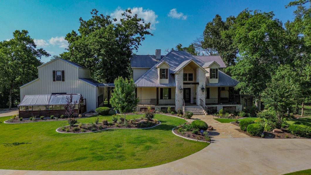 Off-Grid 40-Acres Oasis front view.