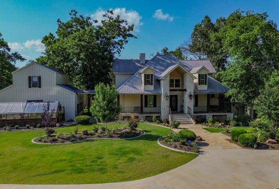 Off-Grid 40-Acres Oasis front view.